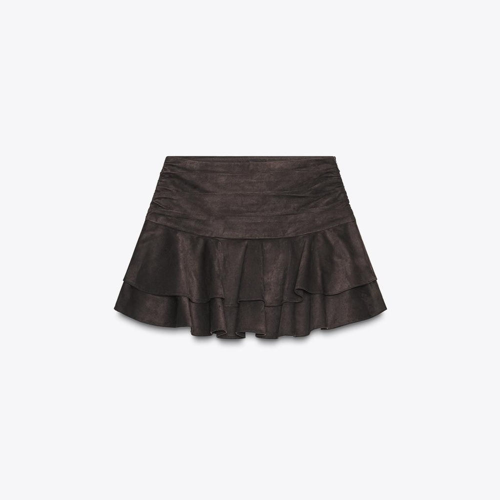 NWT Zara Ruffled Skort